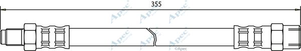 APEC BRAKING Тормозной шланг HOS3433